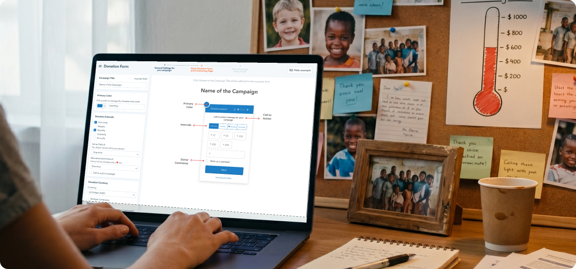 Campaign Creator — tela principal