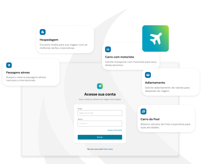 Viagens — Sistema de viagens corporativas